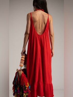 Backless Maxi Dress